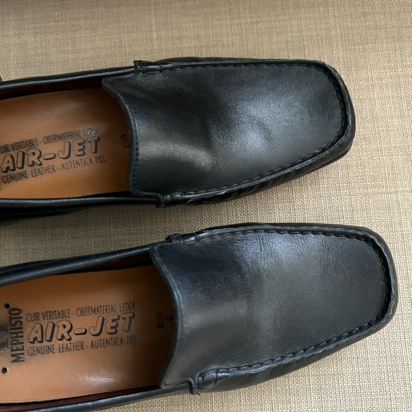 Mephisto Air-Jet Vintage 7 1/2 leather shoes for women - Picture 3 of 8